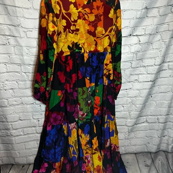 Anthropologie Siddhartha Bansal Button-Front Maxi Dress - Picture 13 of 14